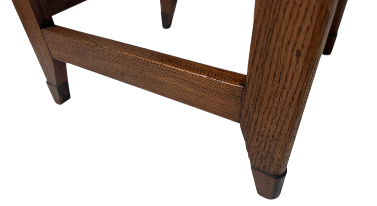 Four Art Deco Modernist Dining Room Chairs by Hendrik Wouda for Pander, 1924